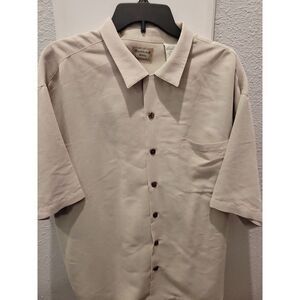 Bungalow Brand‎ Men's XL Tan Button Down
